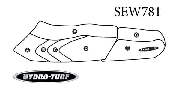 HYDRO-TURF Seat Cover for Yamaha Wave Venture