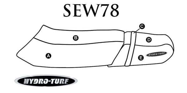 HYDRO-TURF Seat Cover for Yamaha Wave Venture