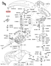 KAWASAKI Genuine 750 & 800 Handle Pole Bush