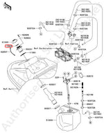 KAWASAKI Genuine Fuel Cap Seal