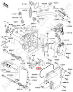 KAWASAKI Genuine Starter Relay