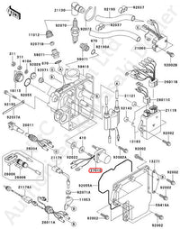 KAWASAKI Genuine Starter Relay