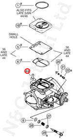 MIKUNI Super BN (SBN) 38mm & Late 44mm Brass Fuel Inlet Fitting