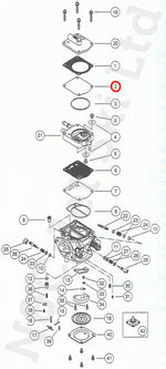 MIKUNI Super BN (SBN) 'I' Series Clear Pump Diaphragm