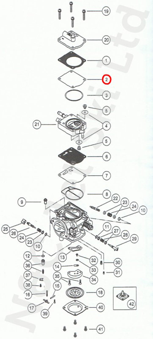 MIKUNI Super BN (SBN) 'I' Series Clear Pump Diaphragm