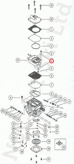 MIKUNI Super BN (SBN) 'I' Series Fuel Pump Check Valve