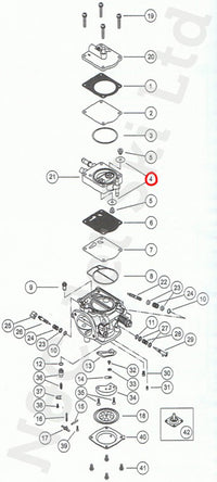 MIKUNI Super BN (SBN) 'I' Series Fuel Pump Check Valve