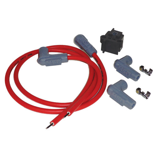 MSD Two Cylinder 8.5mm Super Conductor Spark Plug Wire Kit