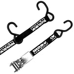 WORX Triple Hook Stainless Steel Tie-Down Ratchet Strap