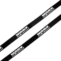 WORX Triple Hook Stainless Steel Tie-Down Ratchet Strap