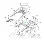 YAMAHA Genuine 1800 Rear Hatch Lock (2012 - 2018)