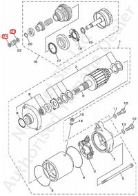 YAMAHA Genuine Idle Gear Washer